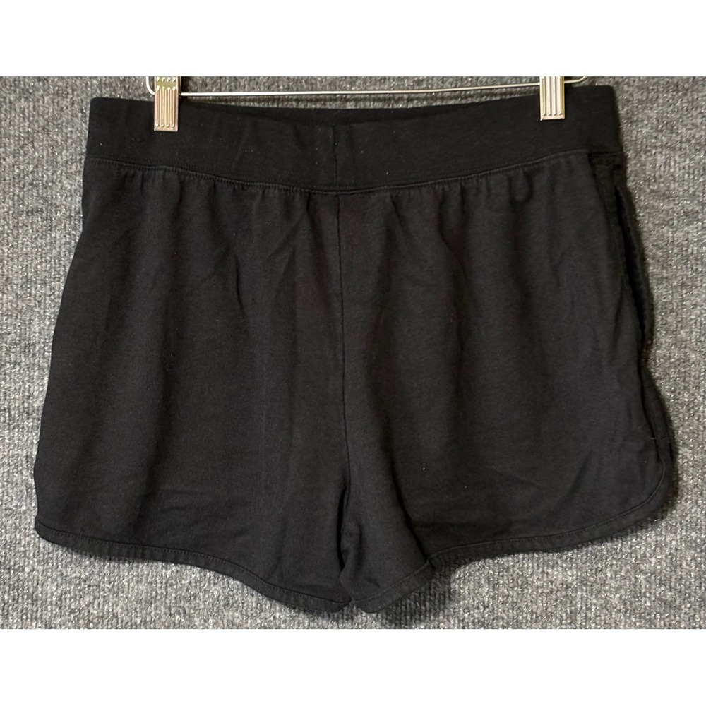 Nike Sportswear Club Fleece Shorts Women Small Black Embroidered Logo 2" Inseam - Picture 3 of 6